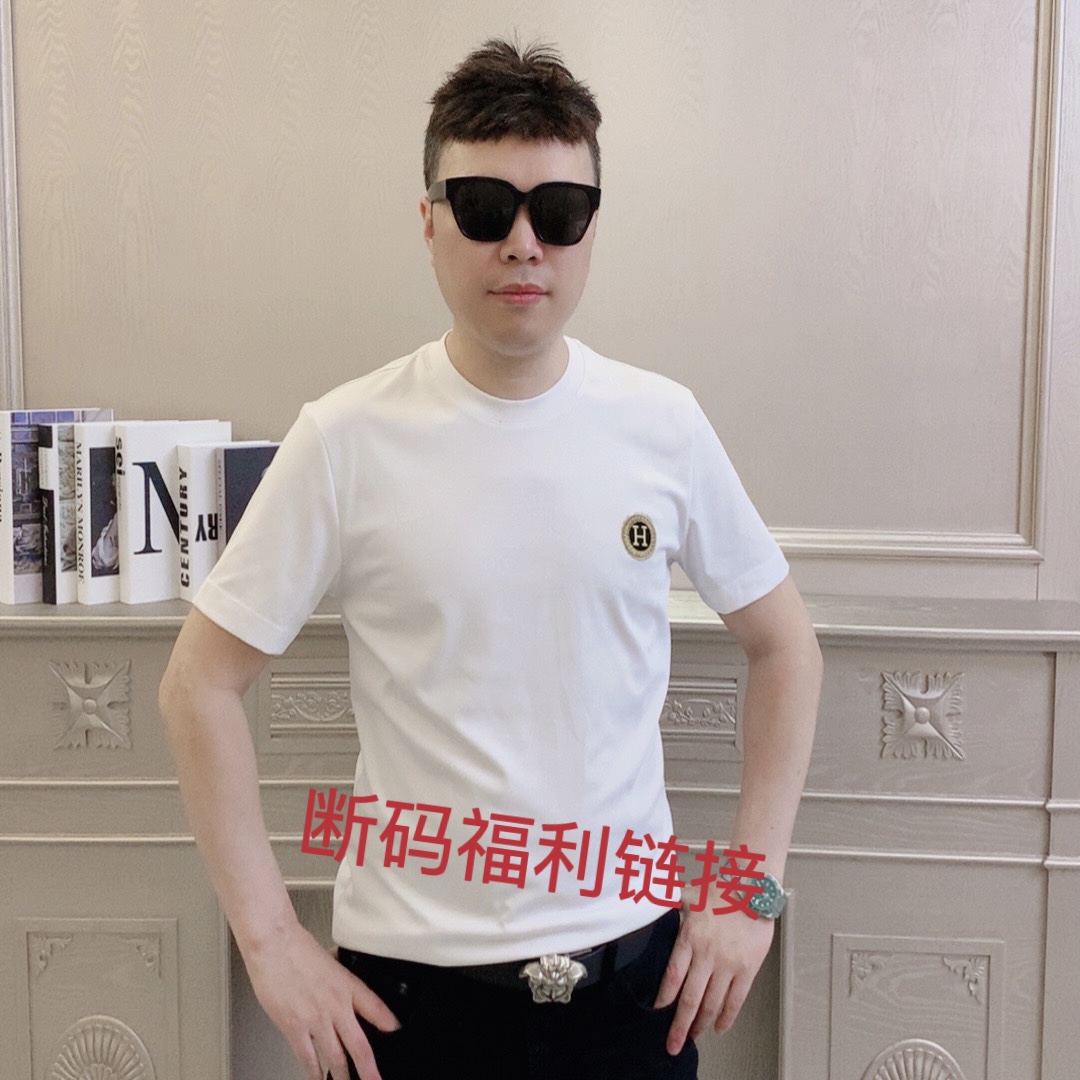 ZUNPIN名店-2024夏季福利款休闲时尚男士短袖T恤-99998