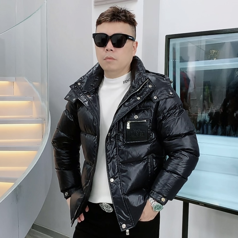 【ZUNPIN】名店-高奢百搭连帽羽绒服“羽绒系列”时尚休闲羽绒服50086