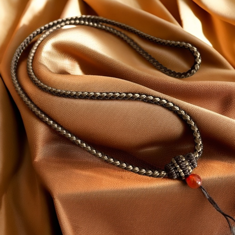 手工编织双色挂坠绳经典百搭（不退换）