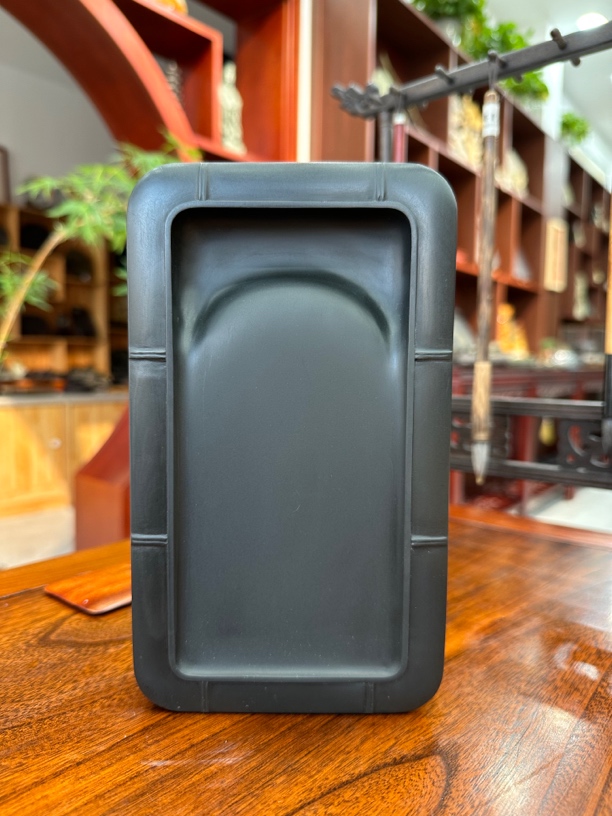 文人砚竹节砚纯手工雕刻