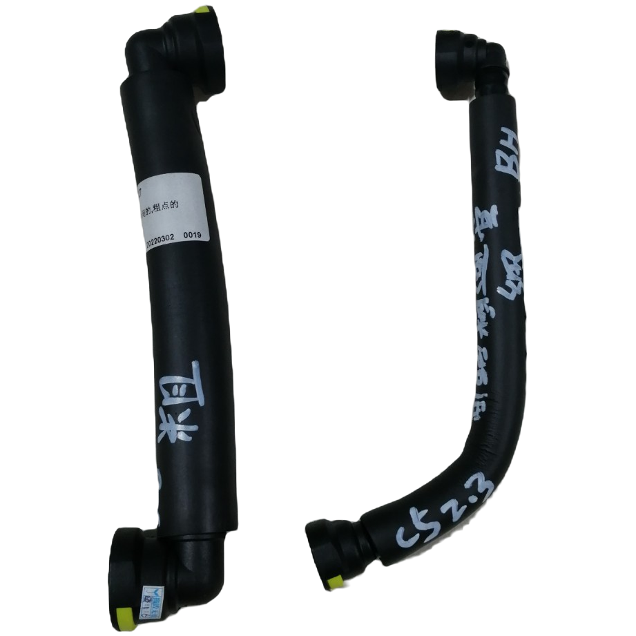 标致508雪铁龙C5 2.3排量 曲轴箱废气管/粗管阀到缸体/细管阀到盖