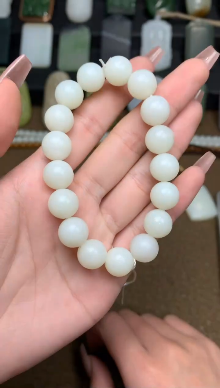 【闪购商品】和田玉手串未镶嵌手串