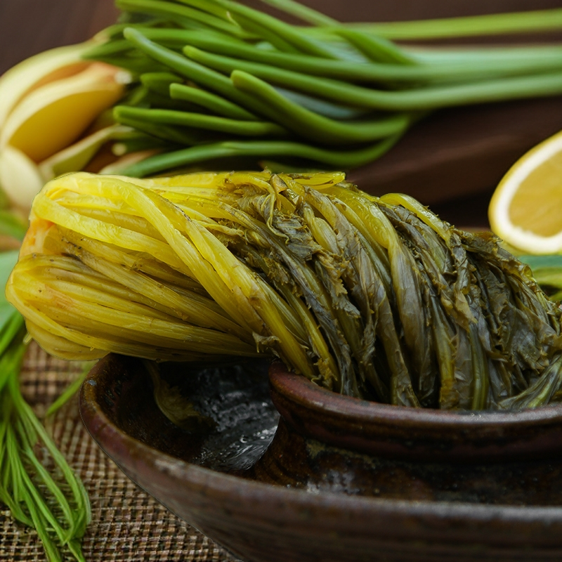 正宗泾县雪菜咸菜新鲜雪里蕻传统腌制农家风味爽口下饭菜开胃商用