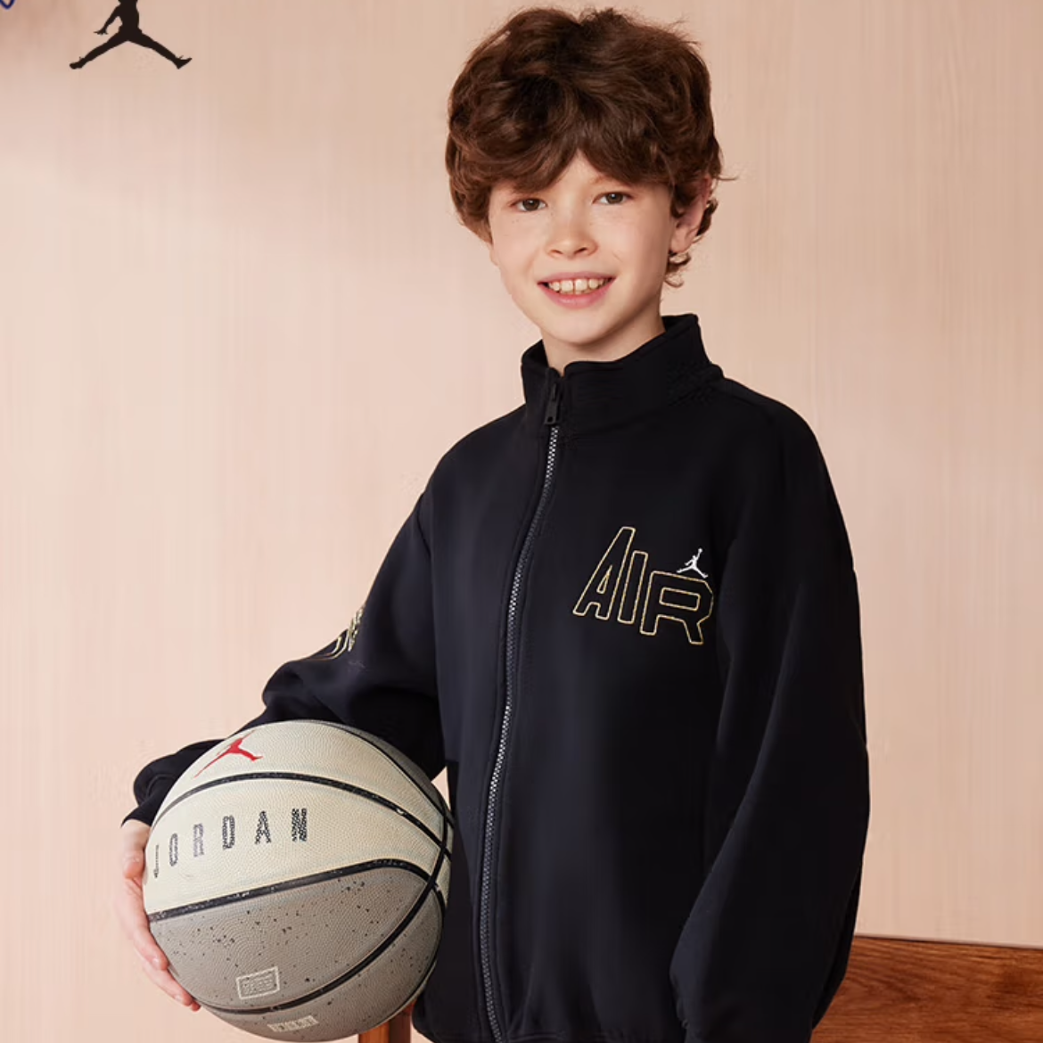【品牌甄选】AIR JORDAN秋季运动童装外套男女童开衫运动外套C864