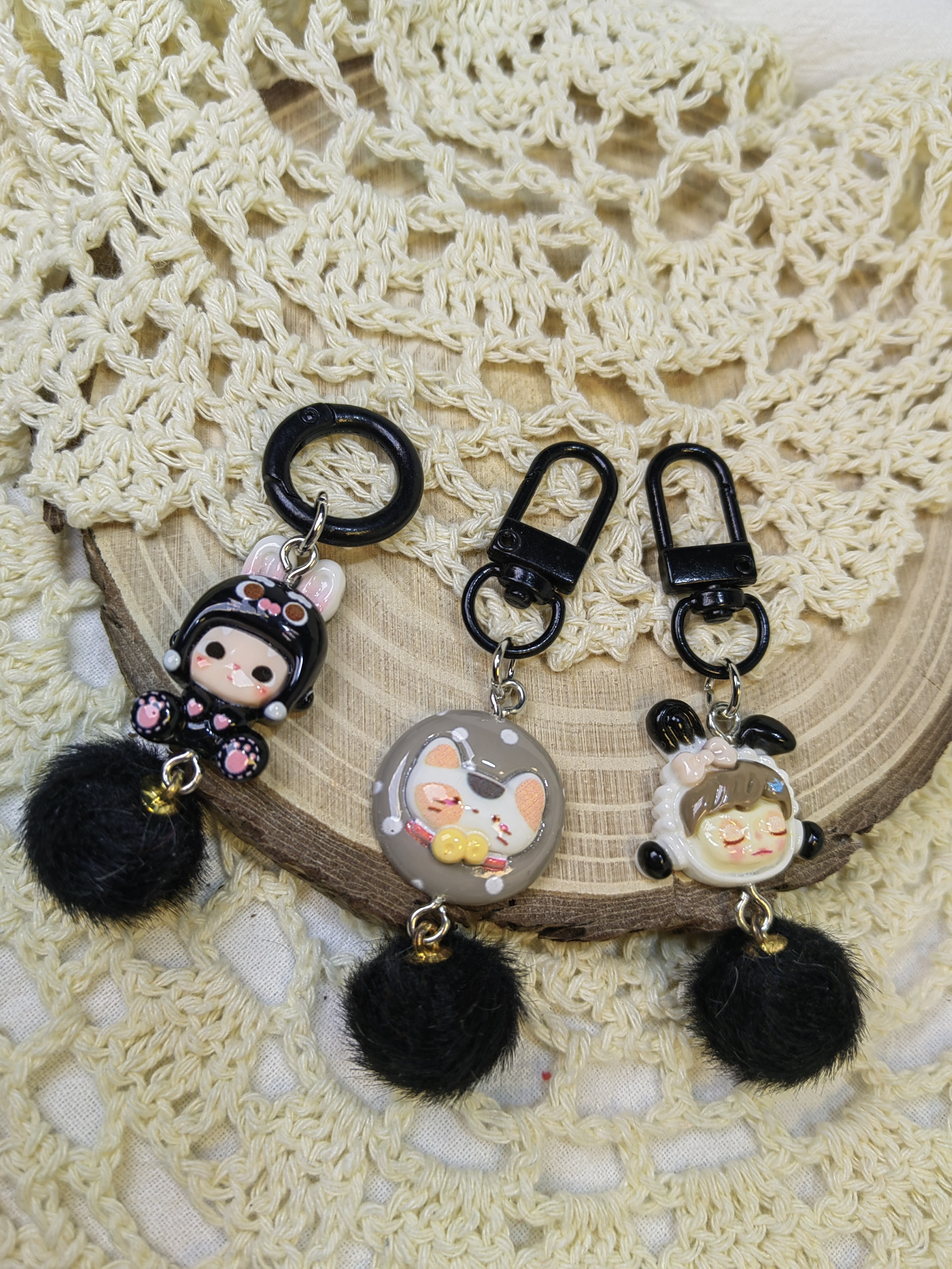 【直播自选6个】手机链钥匙扣，包包挂饰补拍链接