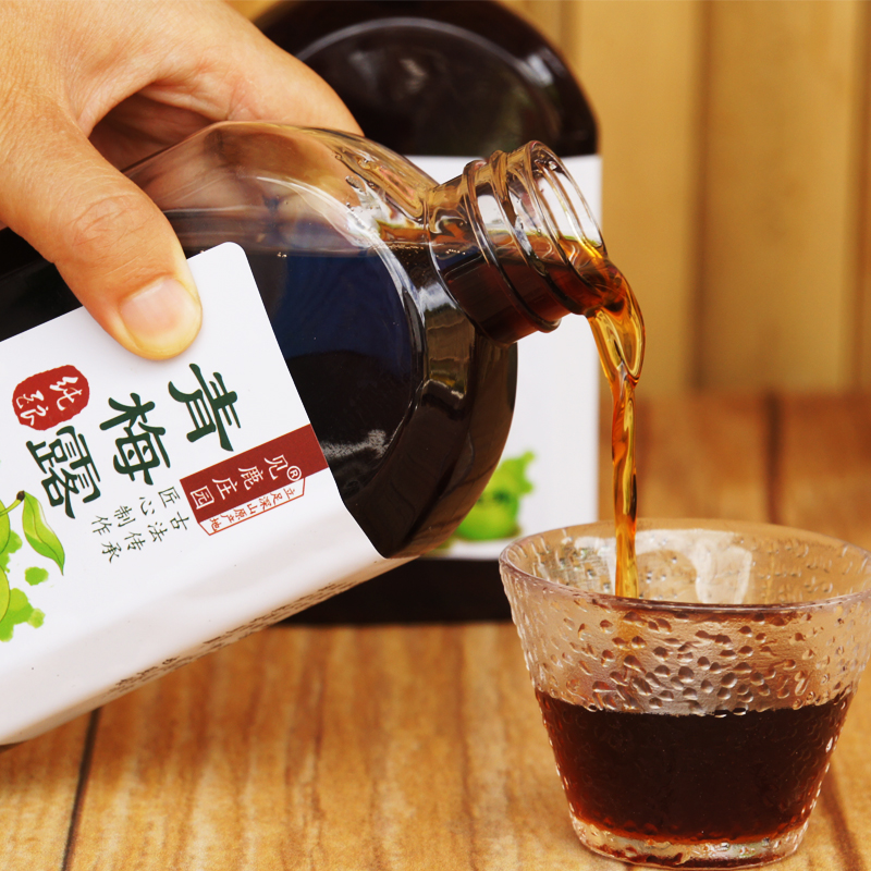 见鹿庄园见鹿庄园青梅露无添加陈年老梅露青梅浓缩汁