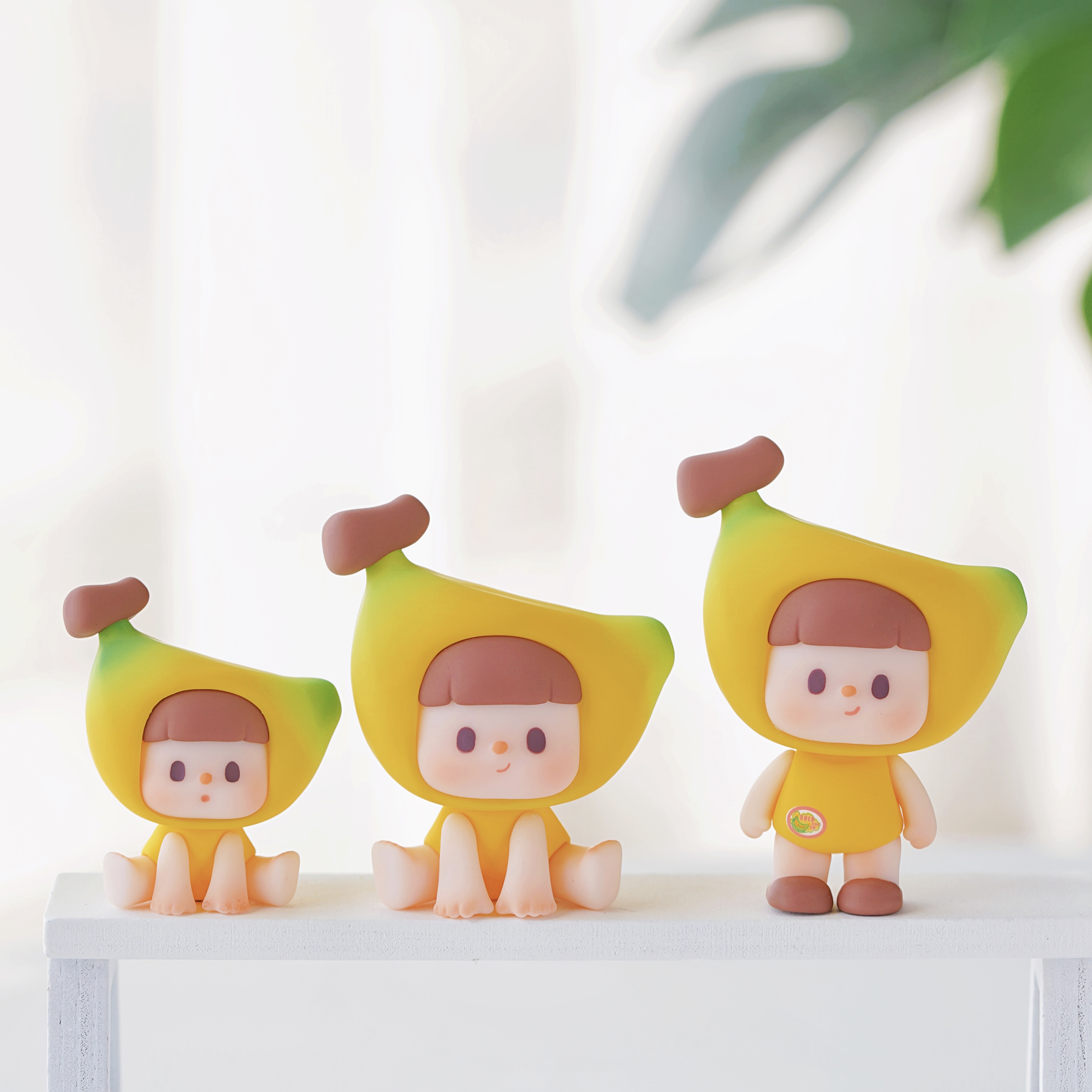 【拆盒】不二蕉个朋友系列萌粒盲盒潮玩