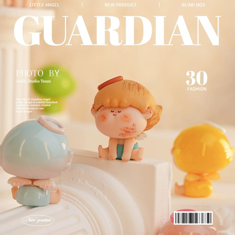【拆盒】阿玛莉莉丝守护天使萌粒盲盒盲袋