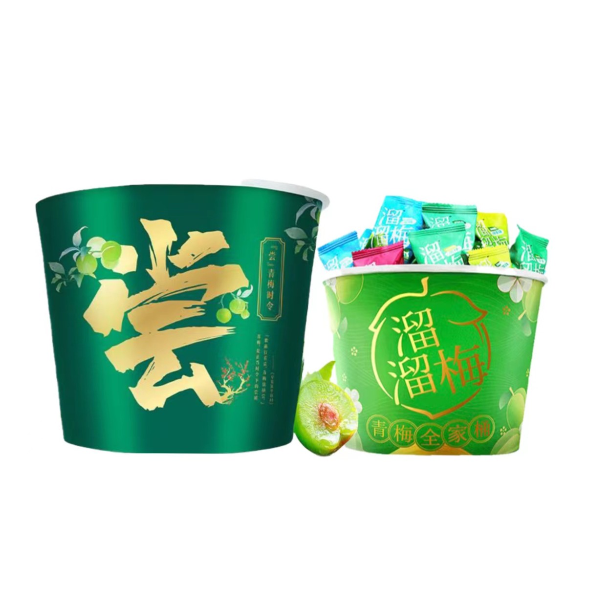 【超级开新日专享】溜溜梅600g+480g青梅全家桶休闲解腻梅类零食C