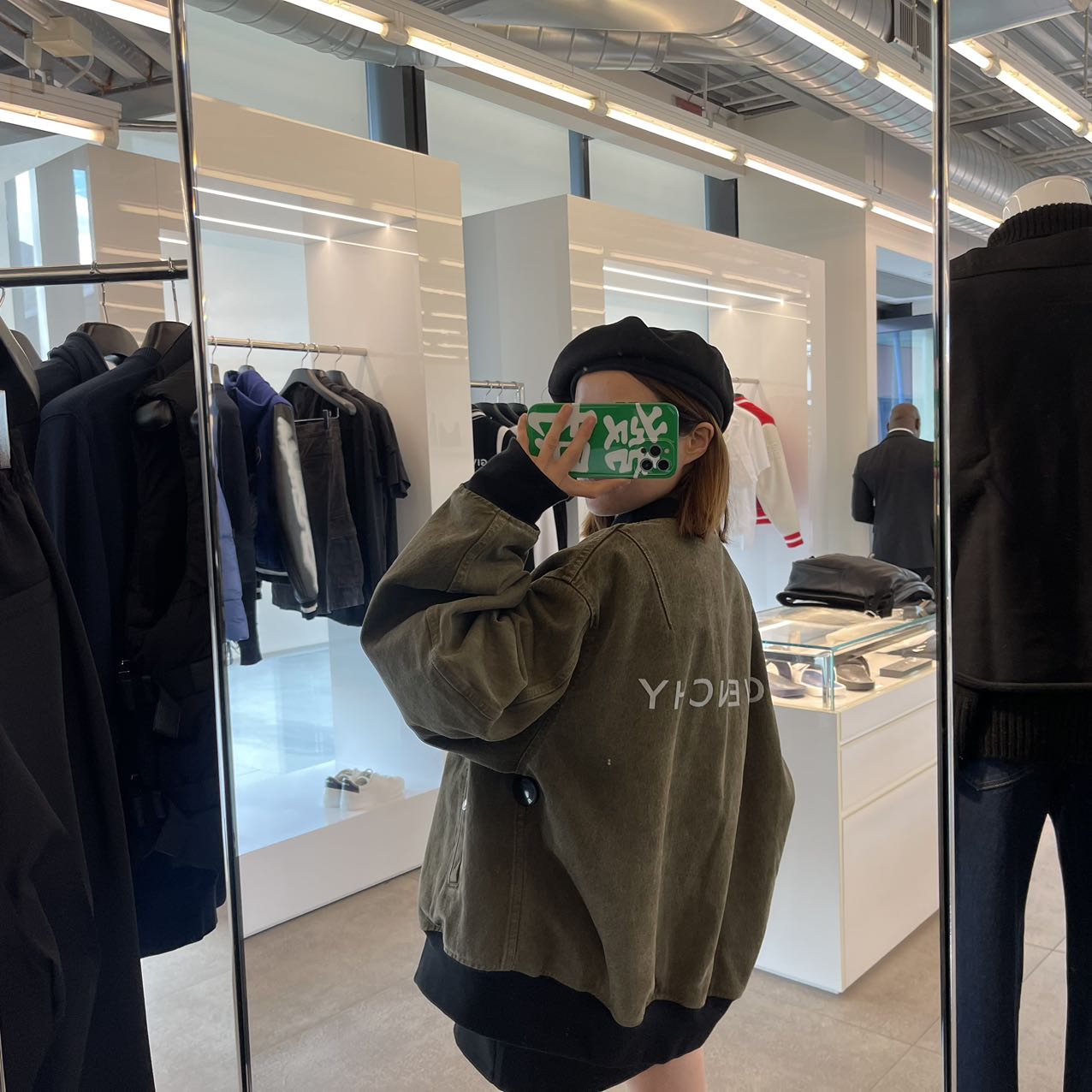 全新未使用 Givenchy/纪梵希 /七七/双面飞行员外套