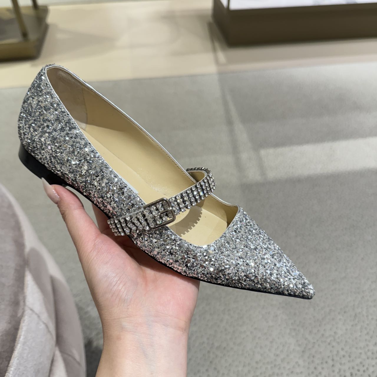 未使用 JIMMY CHOO/吉米周 /周仰杰/XIAOYU/平底鞋