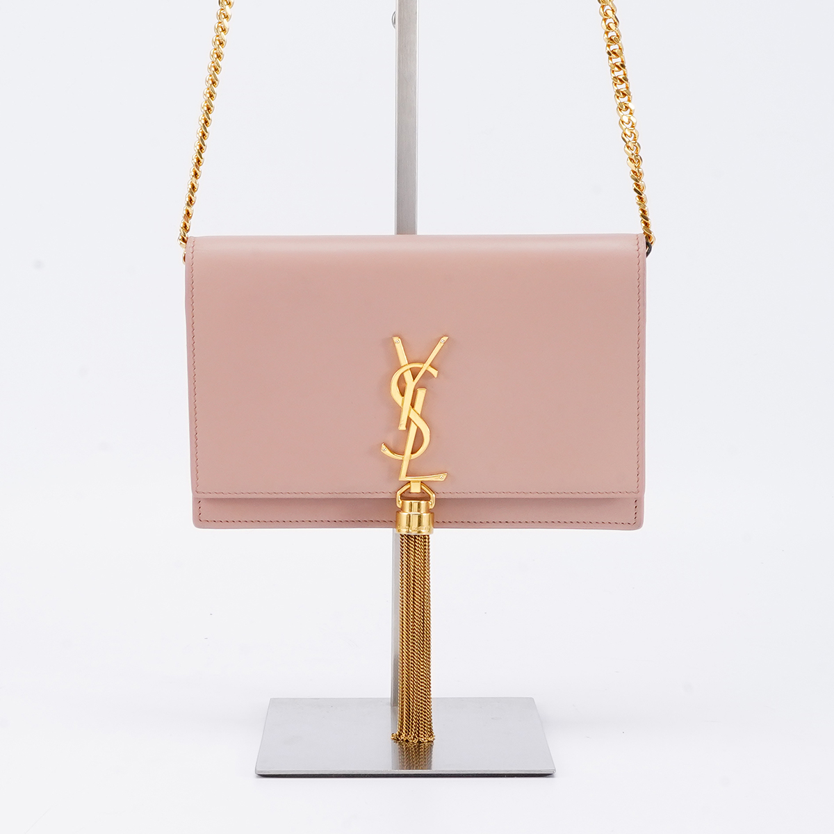 95新 YSL/圣罗兰 【一口价】流苏包woc光面/BG22013766