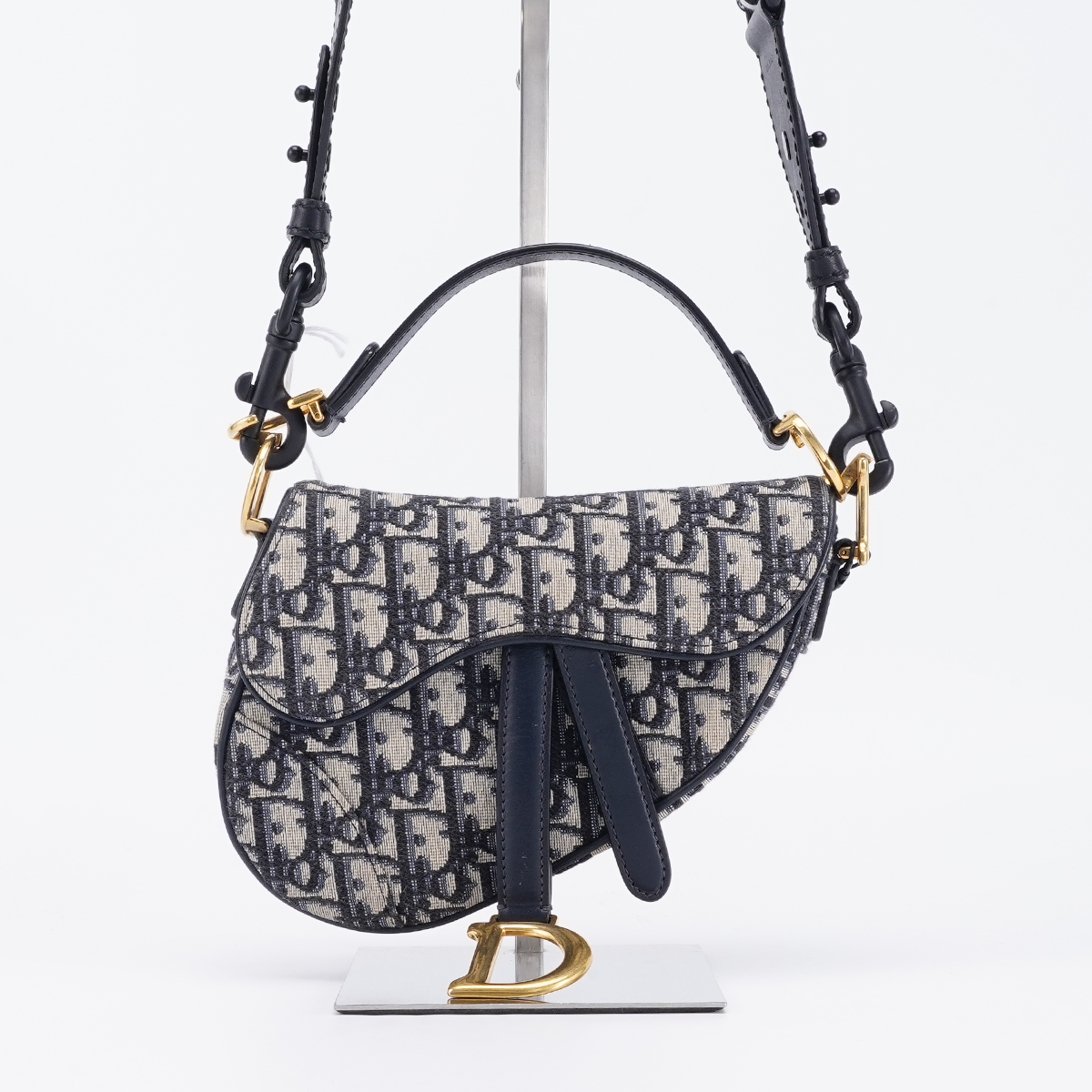 95新 DIOR/迪奥 95新  Dior 马鞍包小号宽肩带/BG23000034