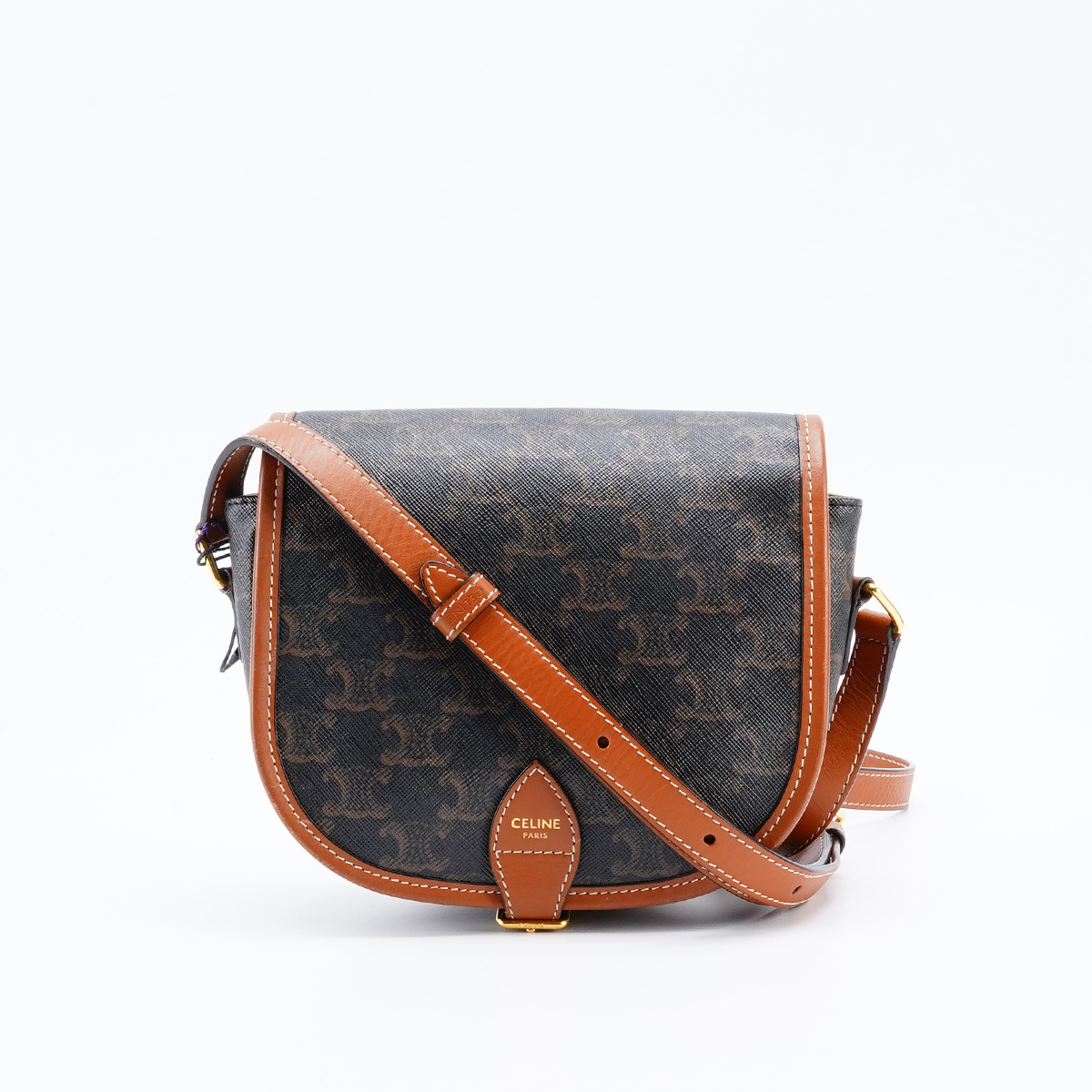95新 Celine/思琳 Triomphe马鞍包/BG23000673
