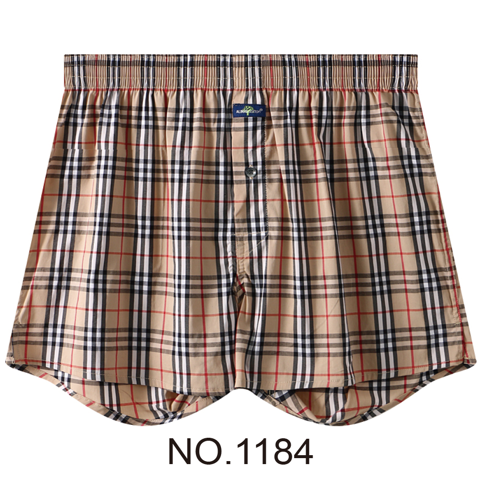 夏季男士阿罗裤高品质长绒棉宽松舒适吸汗透气休闲平角裤家居裤