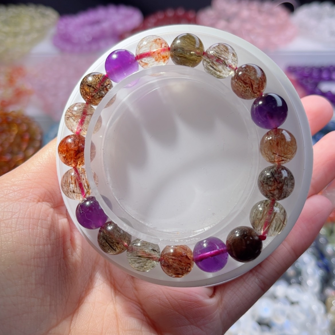 【闪购商品】水晶手串未镶嵌开****…