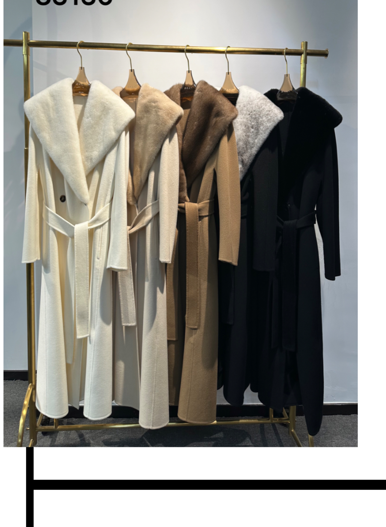 【U are U 国际】设计师大衣显瘦气质时尚女款秋冬款大衣