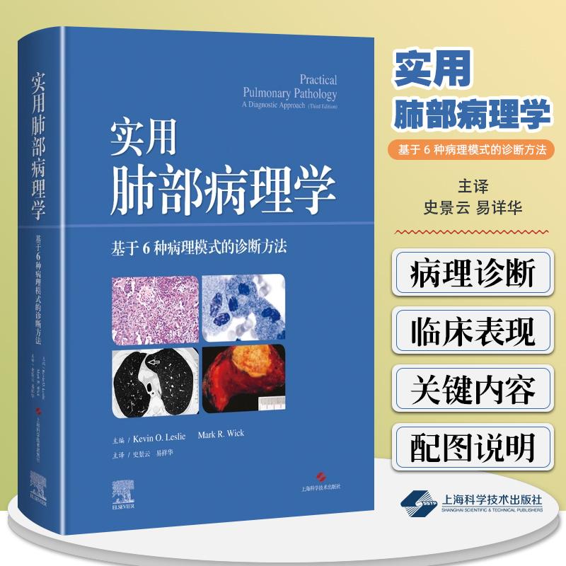 实用肺部病理学基于6种病理模式的诊断方法上海科技9787547859261