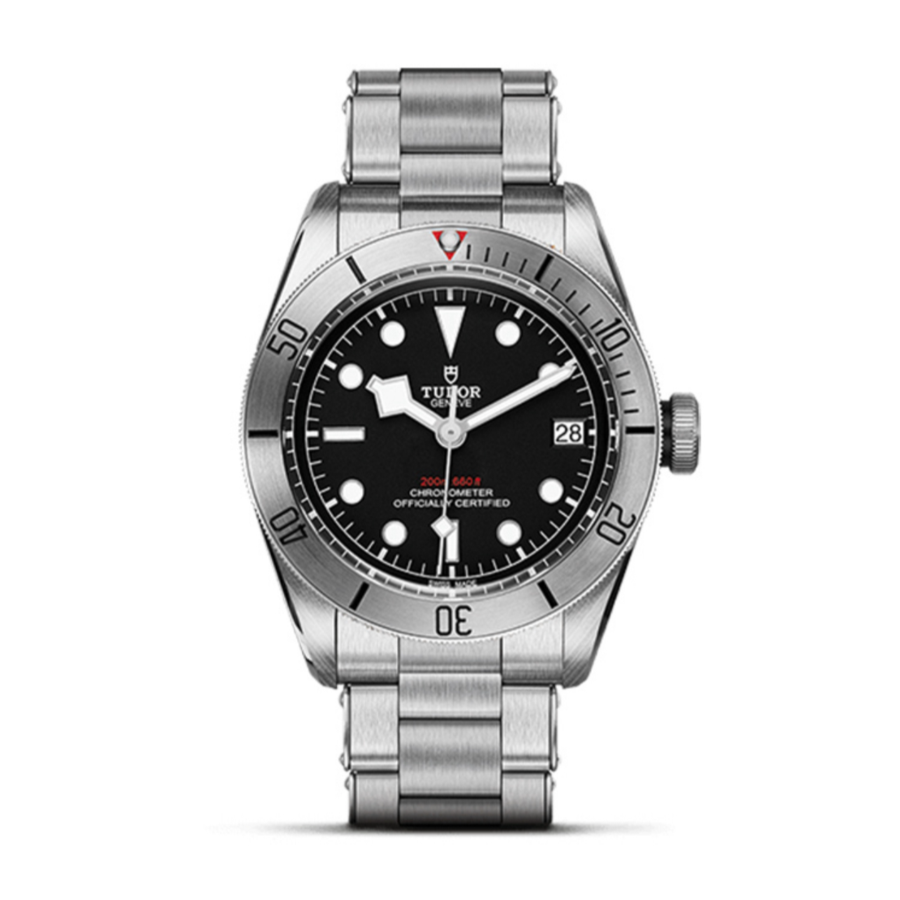 未使用 TUDOR/帝舵 碧湾钢盾M79730-0006/41mm夜光防水