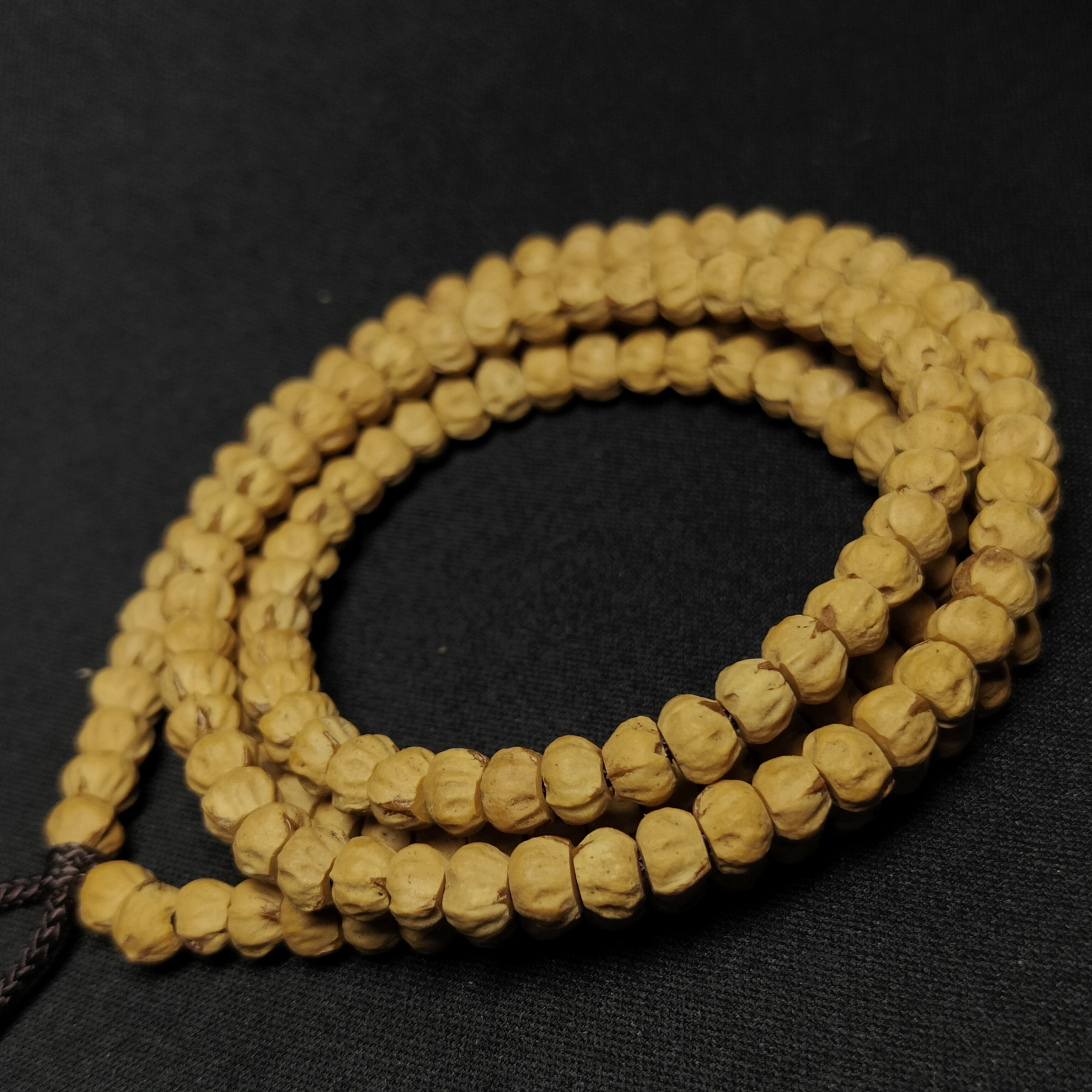 柏香籽经典龙脊鬼坑“尘世龙牙”5+mm108长串