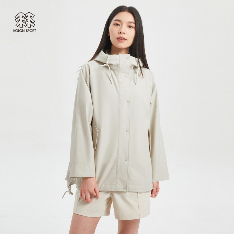 KOLON SPORT可隆户外休闲衣女子中长款 WEATHER COAT夹克外套上衣