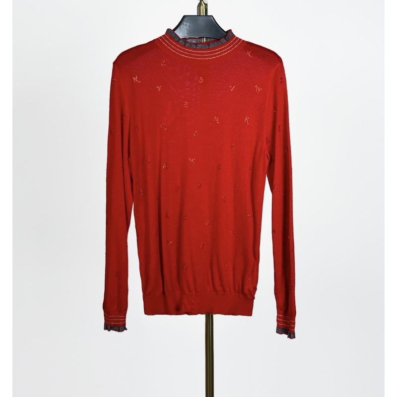  秋冬新款洋气时尚休闲百搭上衣 绮9123C