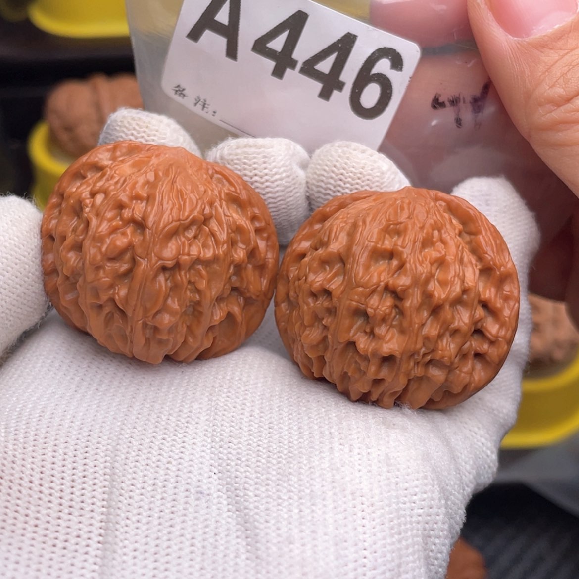 【闪购商品】文玩核桃吊坠A446石子磨40全品