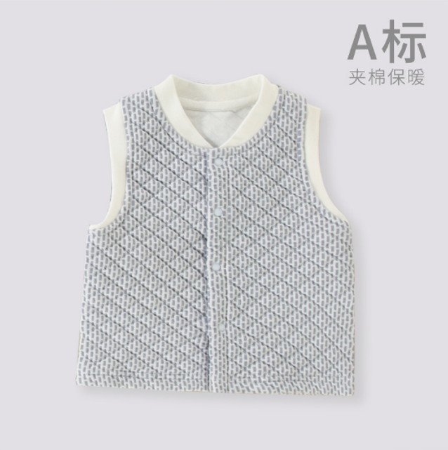 【三层夹棉马甲BN11】#小厘米童品#婴儿衣服#纯棉A类#商超品质