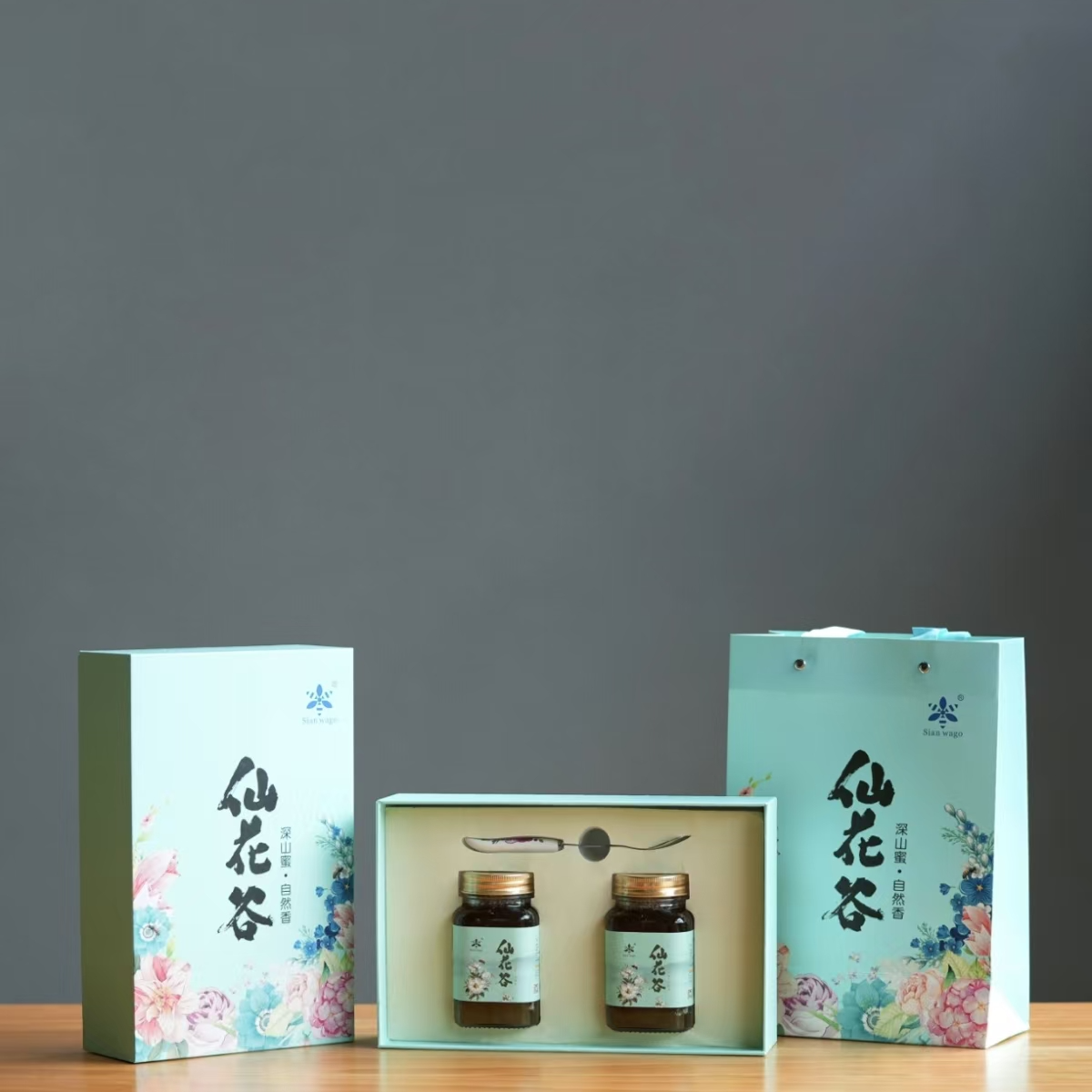【仙花谷】百花蜜夏蜜中蜂 255克两瓶