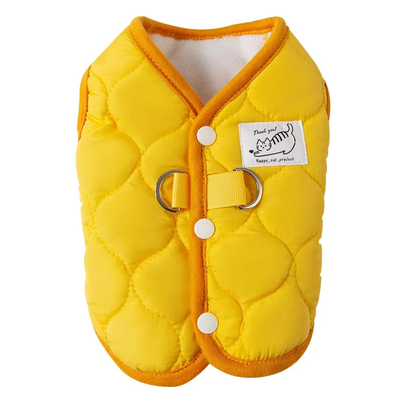 简约牵引小狗狗衣服秋装比熊泰迪博美雪纳瑞小型犬冬款宠物秋冬季
