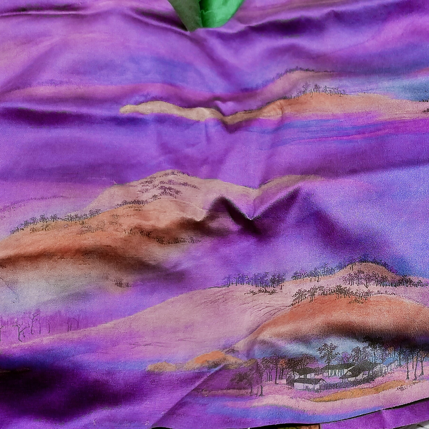 2号真丝刀口布头，香云纱各种真丝碎布料不支持七天无理由