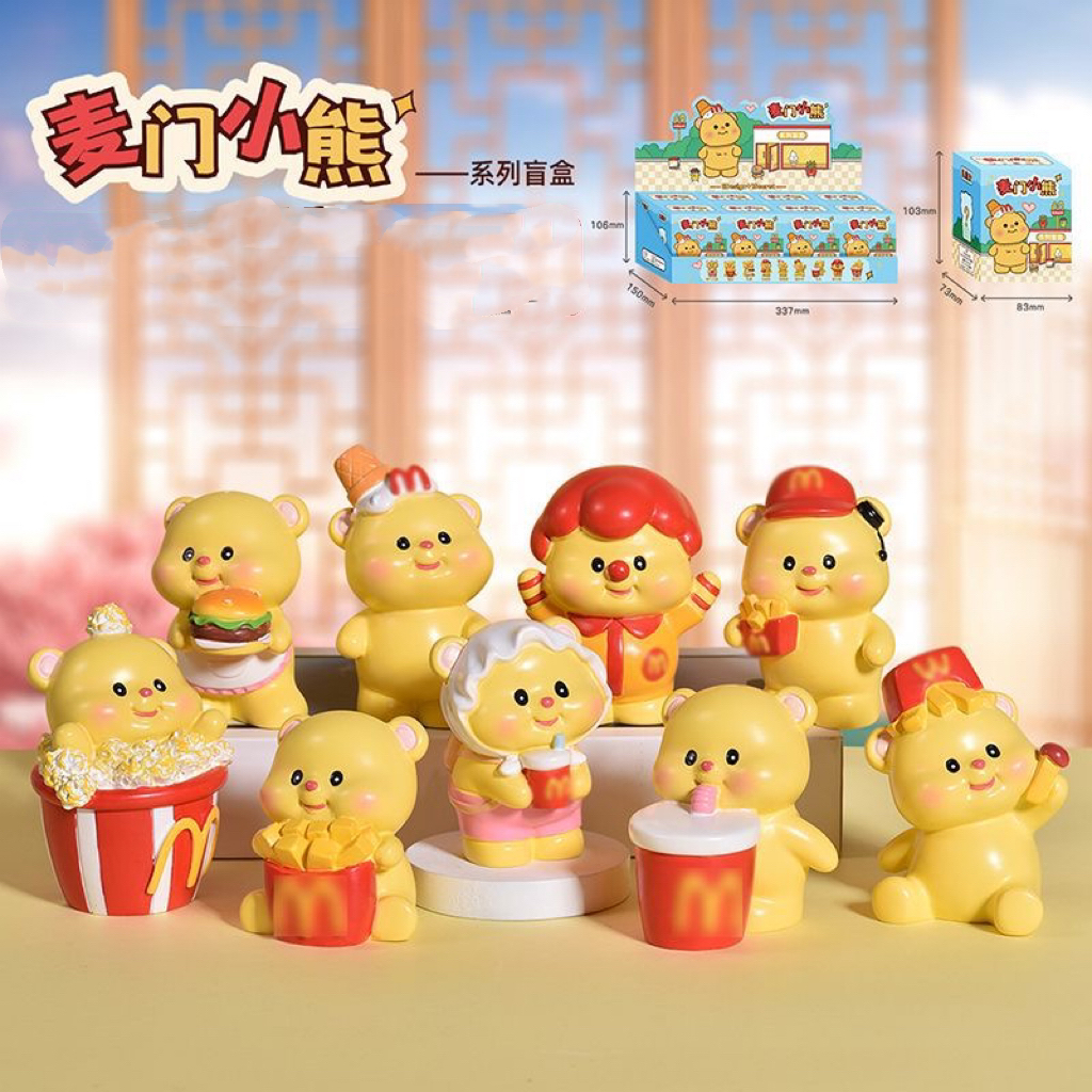 麦门小熊摆件盲盒B01