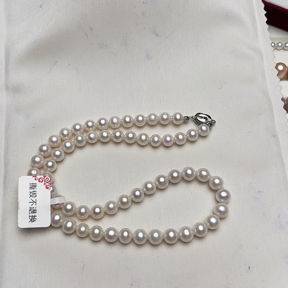 【闪购商品】淡水珍珠颈饰银S925镶嵌