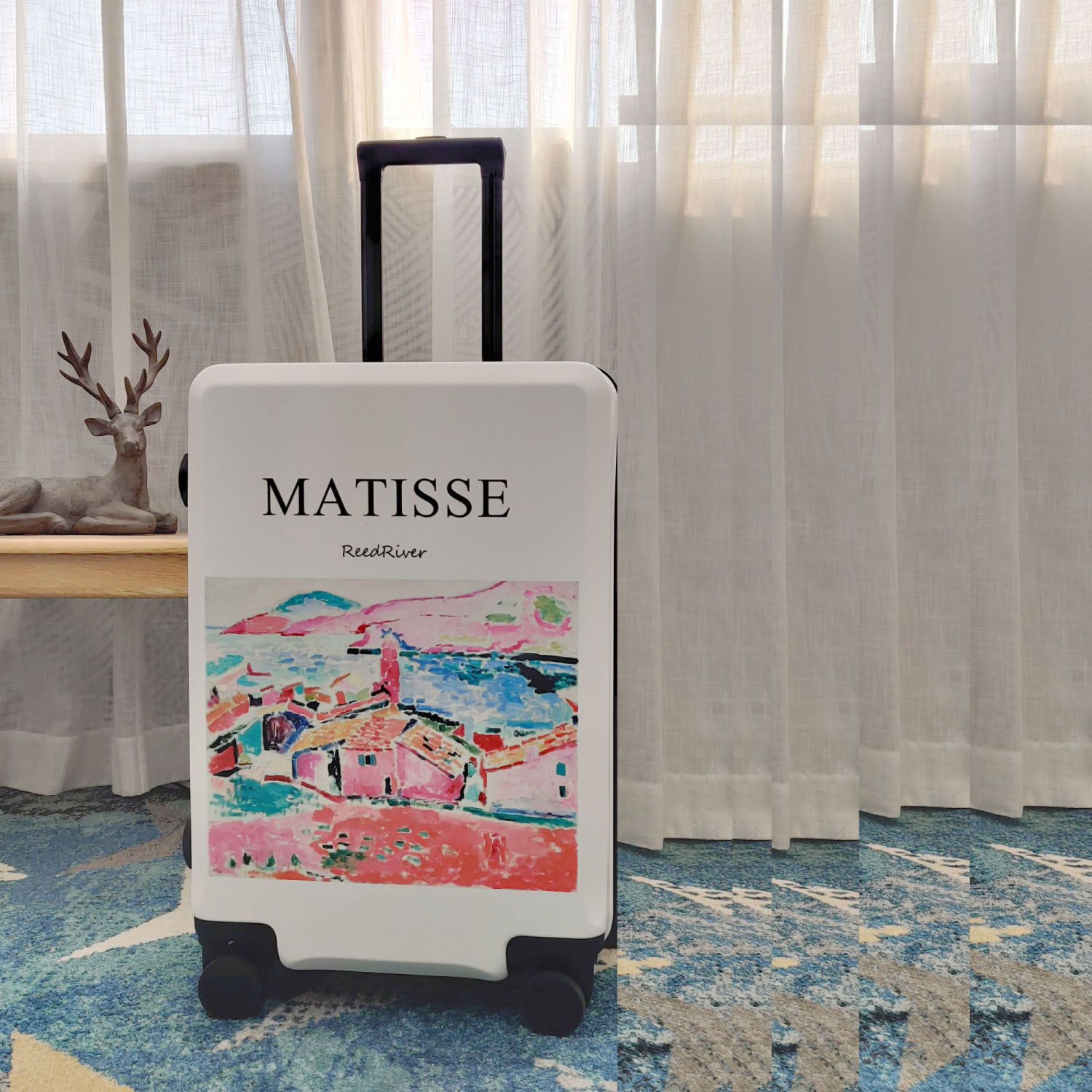野兽派Matisse艺术拉杆箱ins高颜值旅行箱文艺行李箱密码皮箱子潮