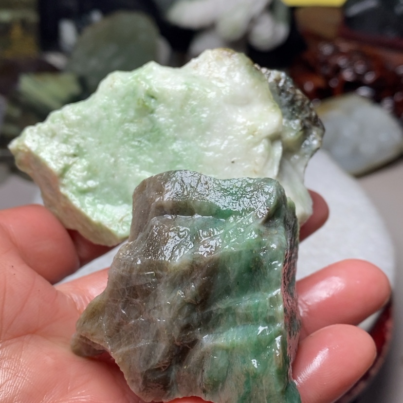 【闪购商品】独山玉珠宝半成品未镶嵌