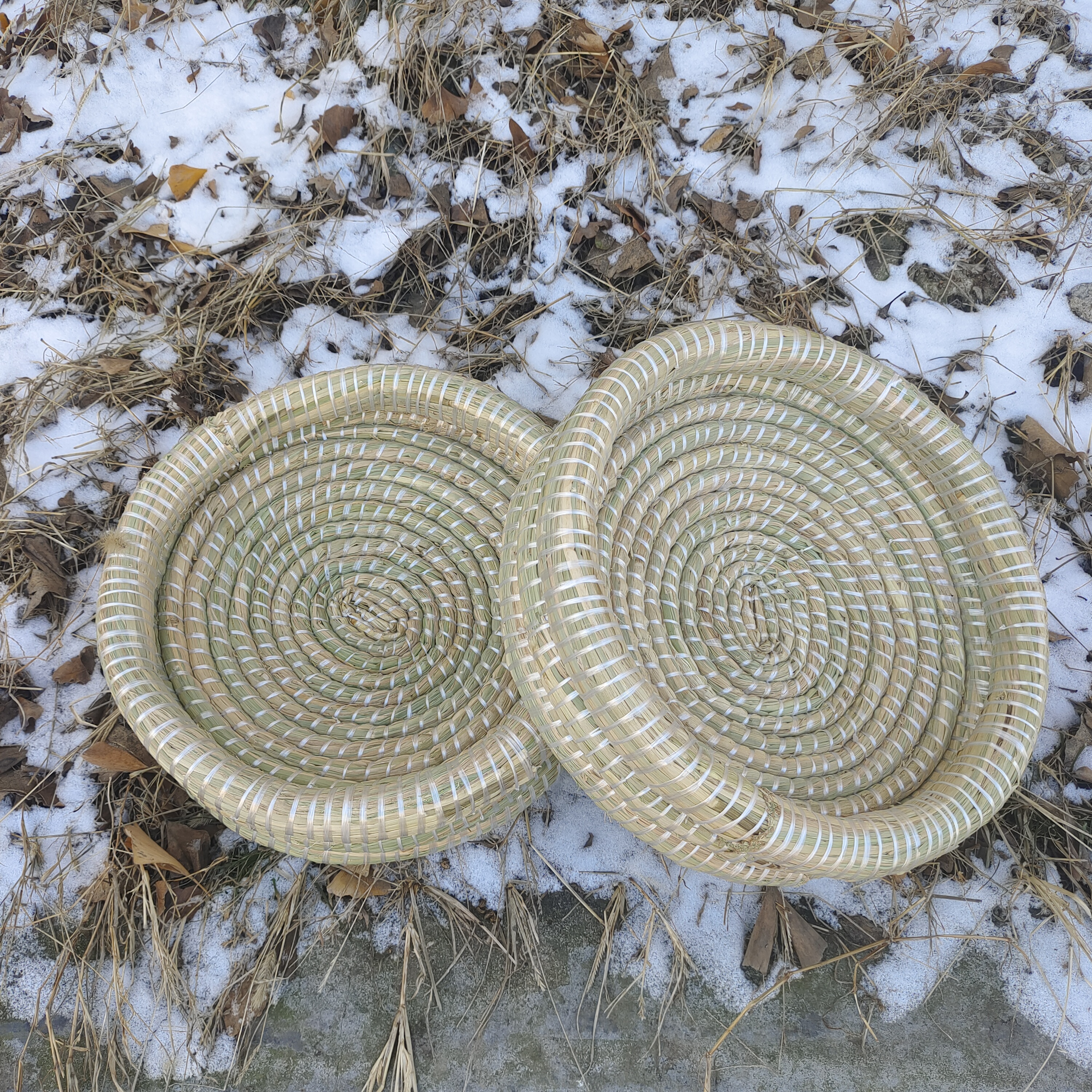 鸽子窝稻草窝三层防侧翻赛鸽信鸽观赏鸽窝手工编织鸽子巢盆孵蛋