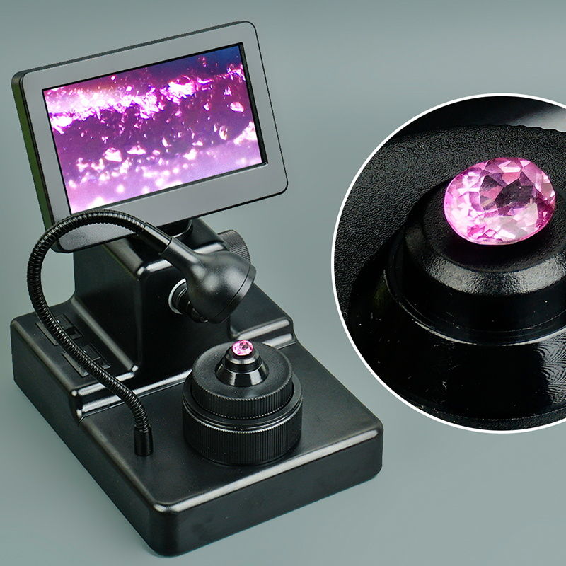 拜斯特数4.3寸码棱镜腰码鉴定放大镜台式腰码鉴定珠宝鉴定放大镜