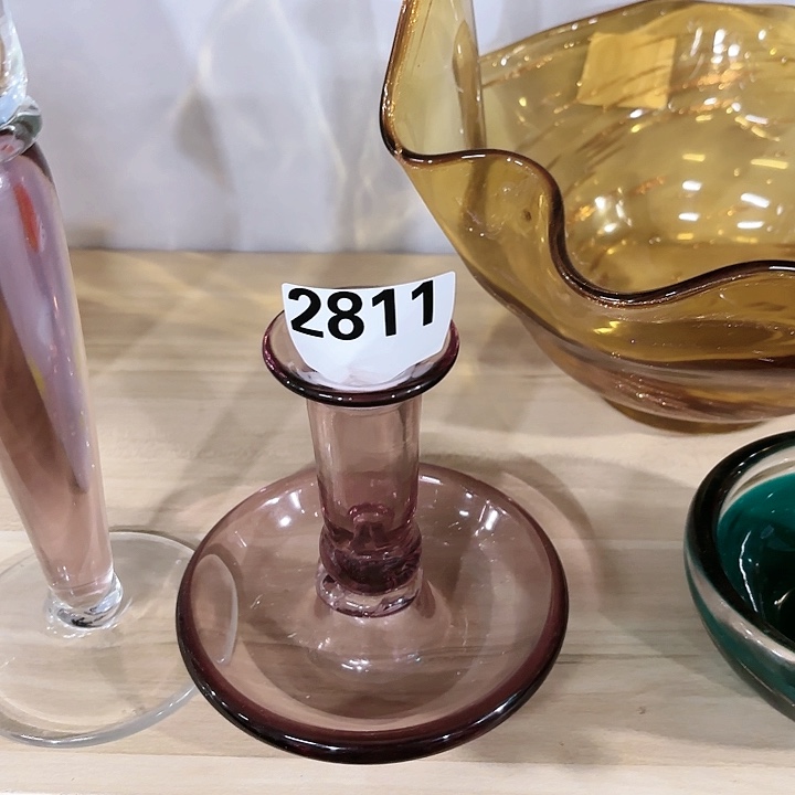 2811 家悦美居琉璃花瓶摆件