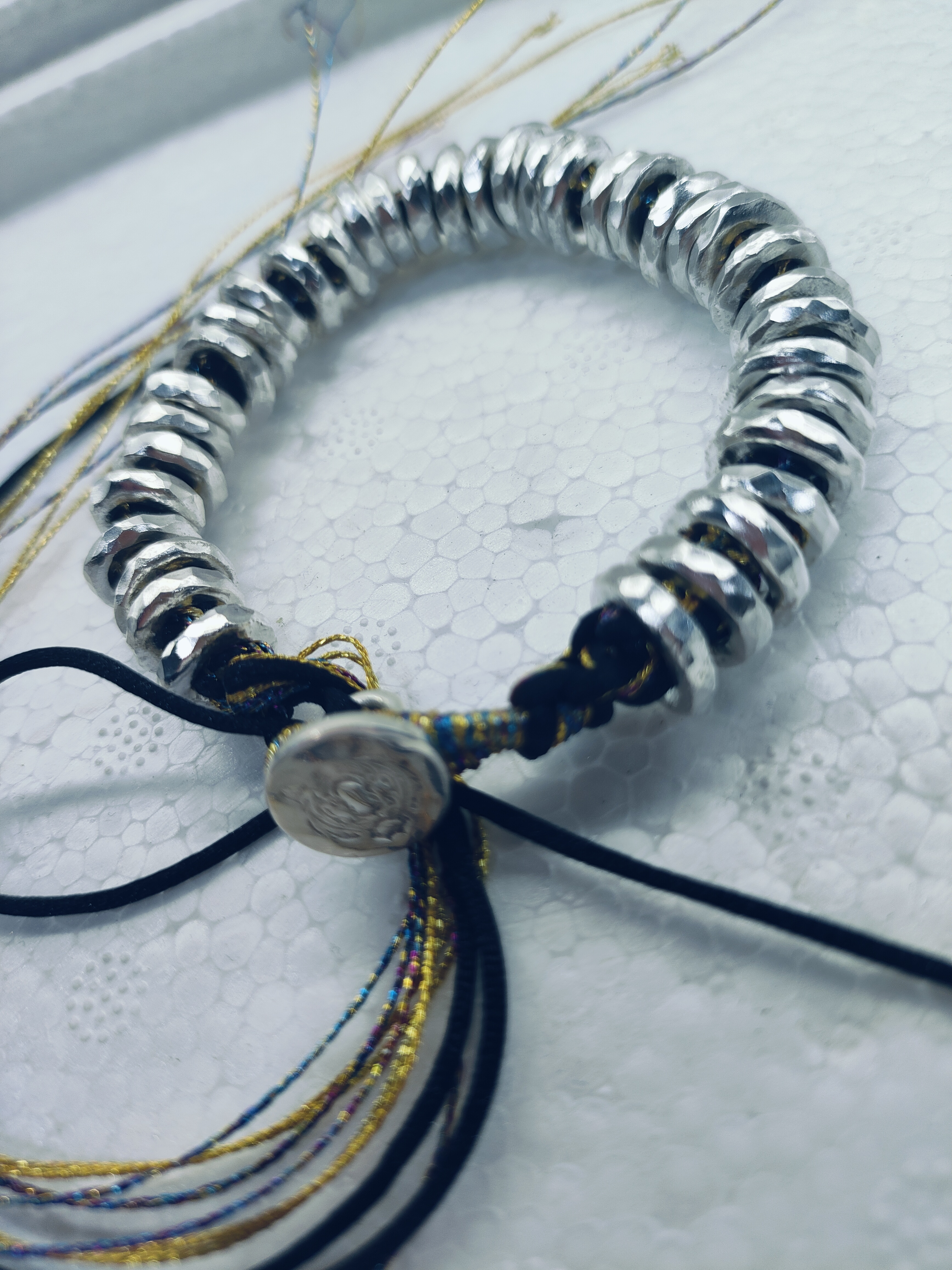 足银手镯 时尚百搭复古纯手工盘缠个性民族风手串简约气质精美