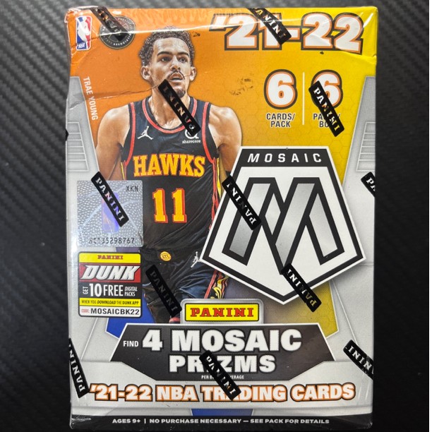 【拆盒】21-22 帕尼尼球星卡 mosaic 马赛克 blaster 手雷 一盒