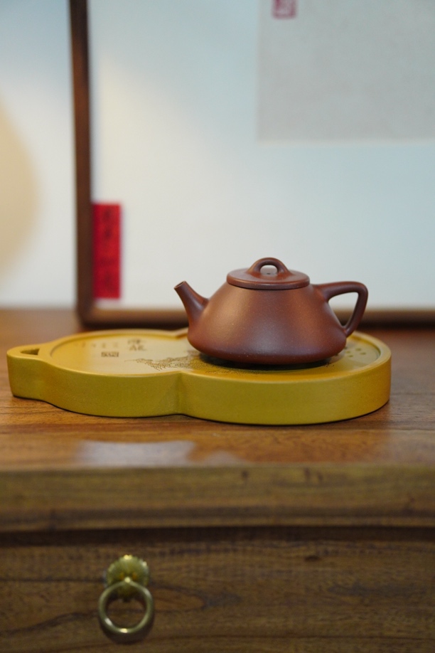 全手工紫泥子冶石瓢160cc