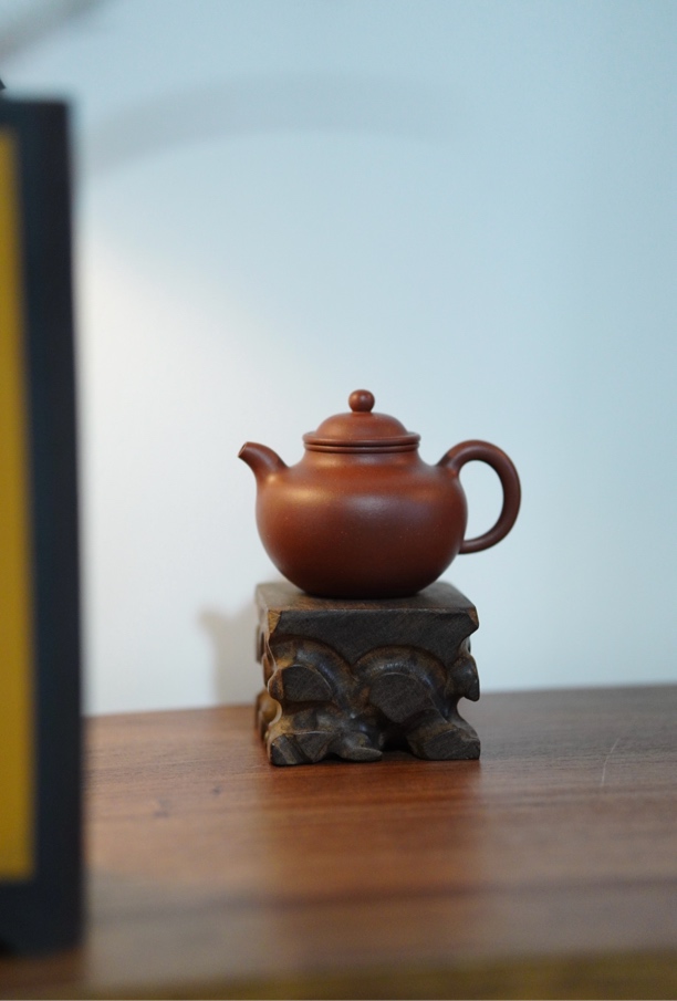 全手工紫泥掇球莲子200cc