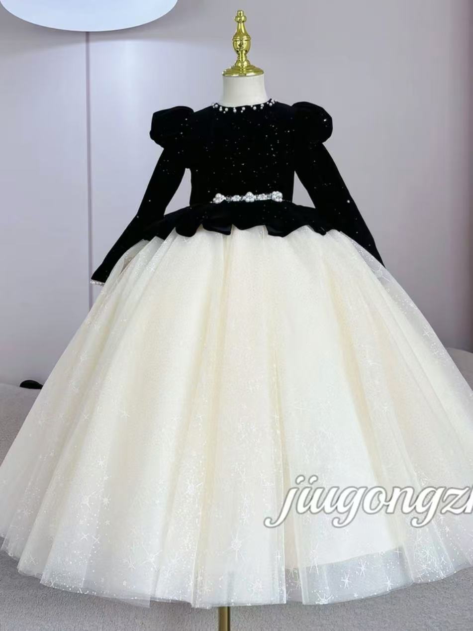 【莉莉安】儿童晚礼服轻奢高端走秀裙女童主持人钢琴演奏高级