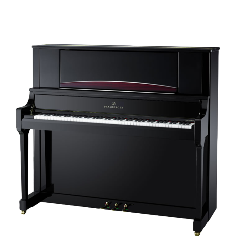 普拉姆伯格Pramberger德国原装进口立式钢琴高级演奏黑色132G专业
