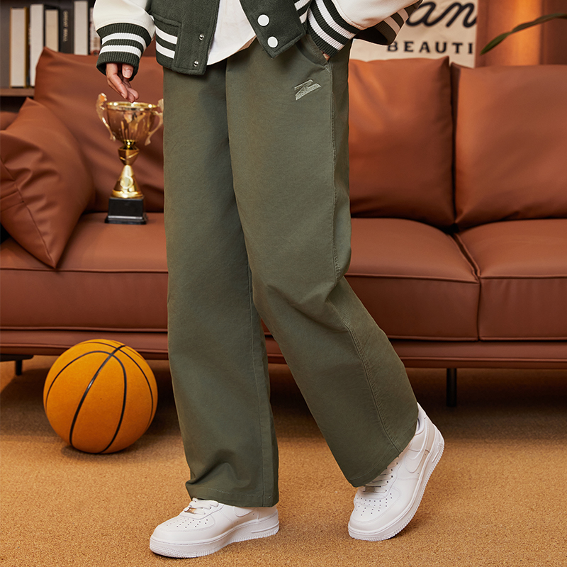 有志者UZIS坚毅直筒工装裤男美式复古休闲阔腿宽松大码秋冬运动裤