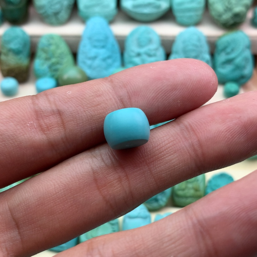 【闪购商品】绿松石珠宝奇石未镶嵌汤*子