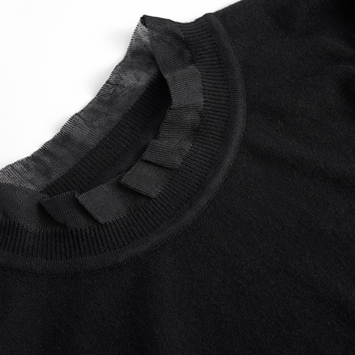 主播自留百搭秋冬内搭针织衫（实价已开）圆领上衣黑色打底衫毛衣