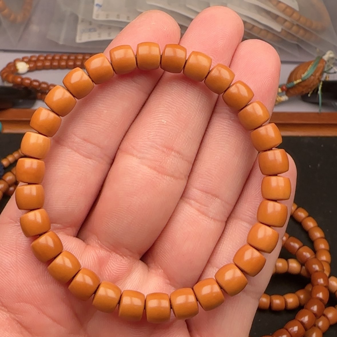 【闪购商品】橄榄核吊坠昊*收藏级全品核尖尺寸73