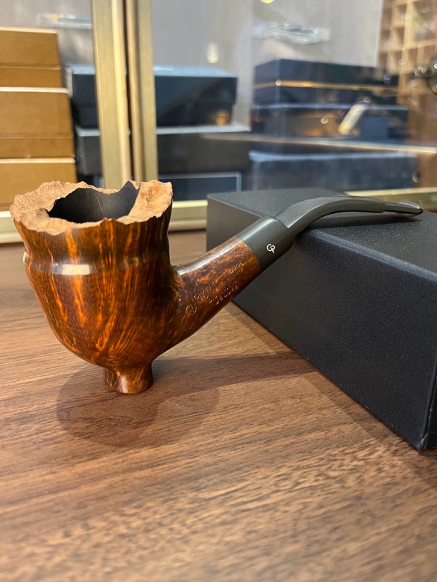 英国《查尔顿》 原木斗口石楠木烟斗 豪华版360度火焰纹