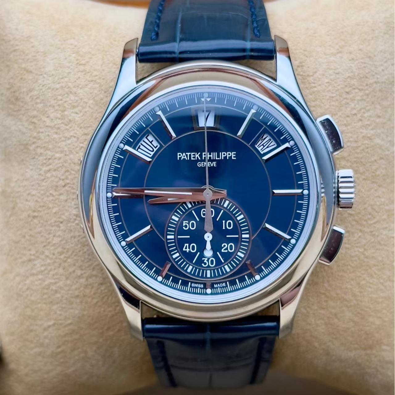 99新 Patek Philippe/百达翡丽 复杂功能时计系列 5905P-001 单表